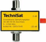 Technisat Einstelbares Dmpfungsglied mit F-Buchse