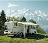 Thule Omnistor 8000 Markise mit Motor, 4 x 2,75 m, creme-wei, Mystic Grau