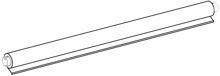 Thule Omnistor Tuch, Mystic-Grau, 5 x 2,5 m, TO 5200 / 6300, Mystic Grau