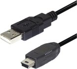 Transmedia C 158-1 L  USB-A auf USB-Amini.1m