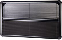 Innenrollo fr Carbest RW Eco Fenster - Schwarz matt