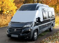 Auenisoliermatte fr Iveco Daily, Fahrerhausscheiben, 2000-2006
