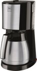 Melitta 1017-08 Enjoy Top Therm Filterkaffeemaschine Schwarz, Silber